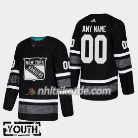 New York Rangers Trikot Custom 2019 All-Star Adidas Schwarz Authentic - Kinder